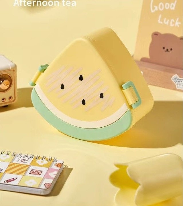 Kids Tiffin Box ( Watermelon yellow )