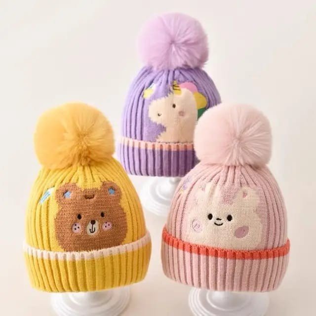 Kids Winter Cap Design 7