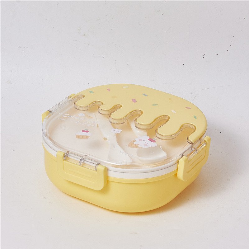Ice Cream Tiffin box ( Yellow )