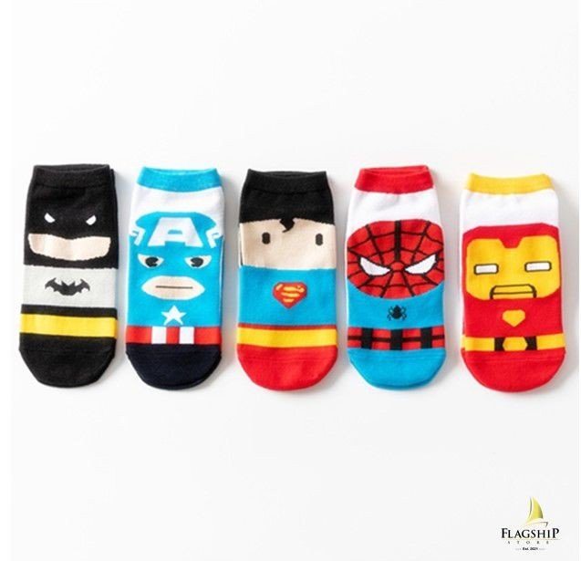 KIds Marvel Socks Design 1