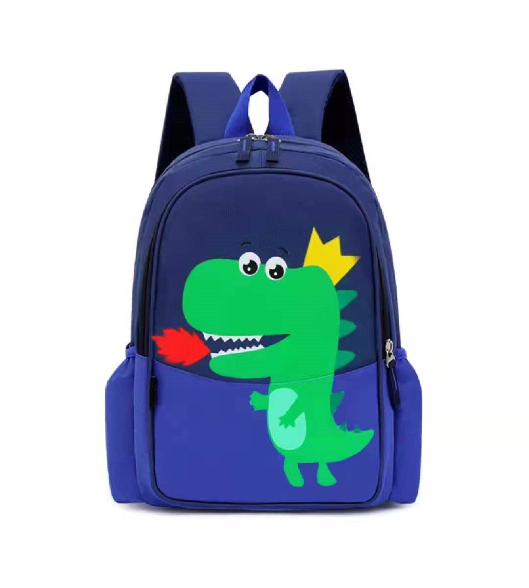 kids school  bag (Dinosaur Blue )