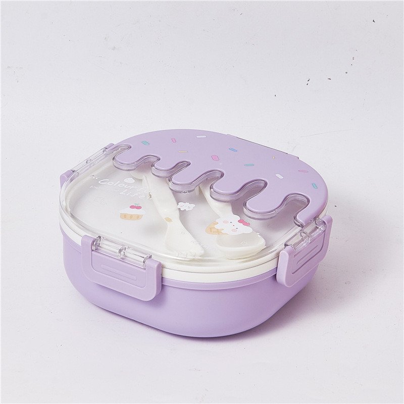 Ice Cream Tiffin box ( Purple )