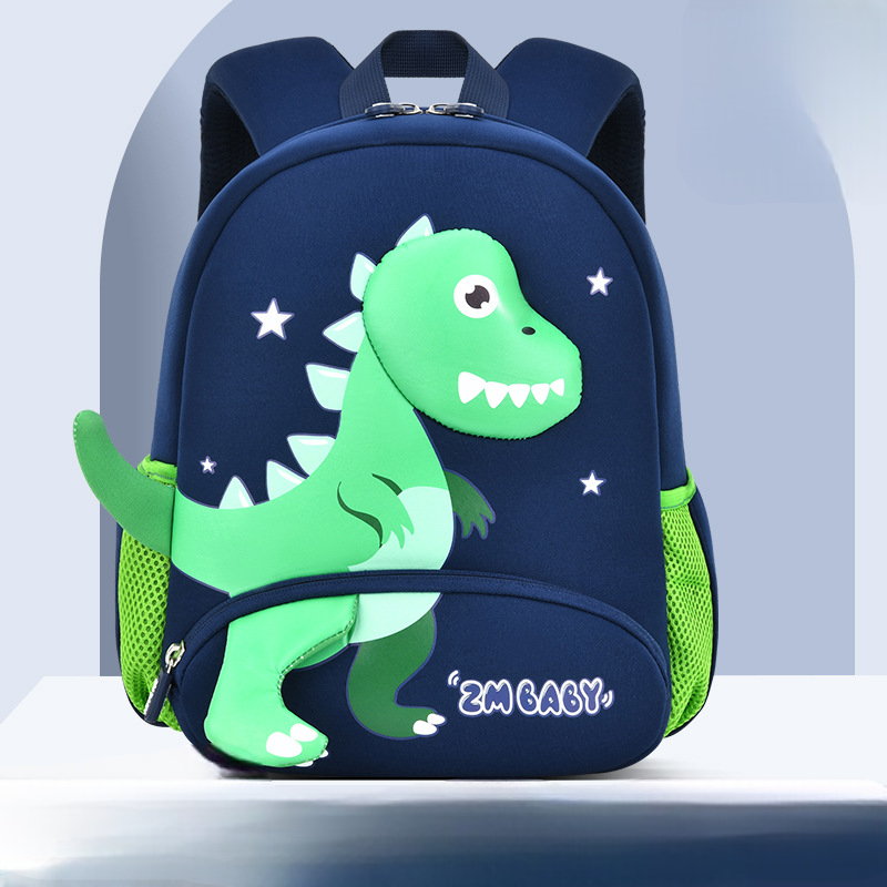 Dino kids school bag (Green)