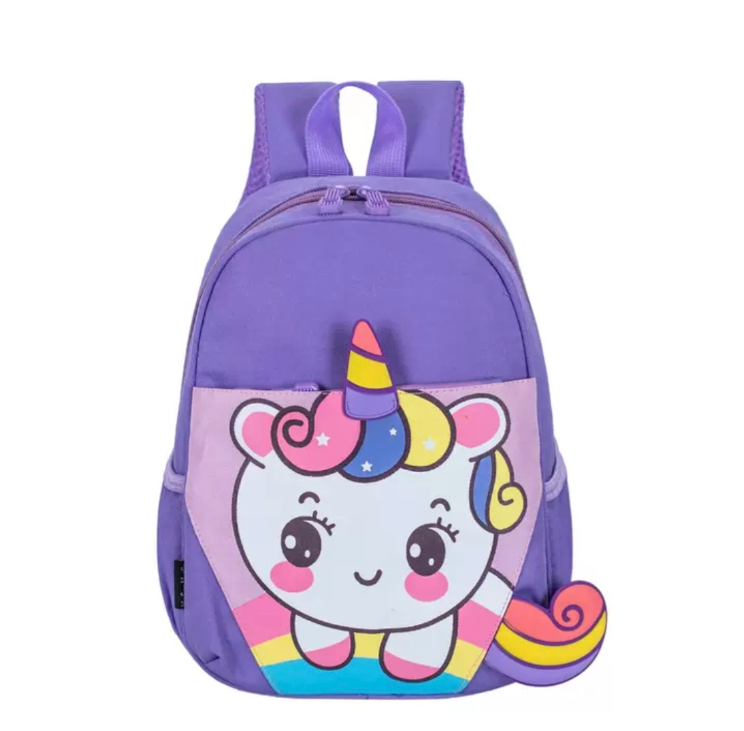 kids school  bag ( Unicon Purple )