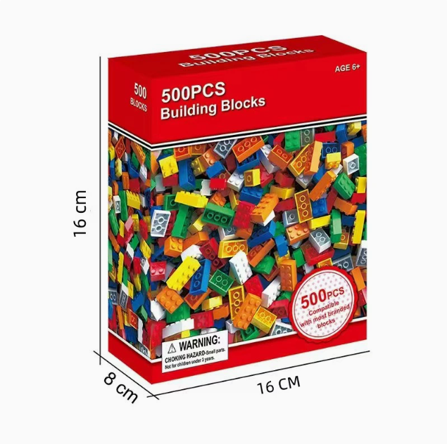 Lego Blocks  (500 pcs)