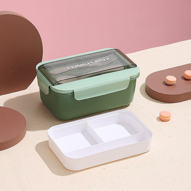 SImple Lunch Box ( Deep Green )
