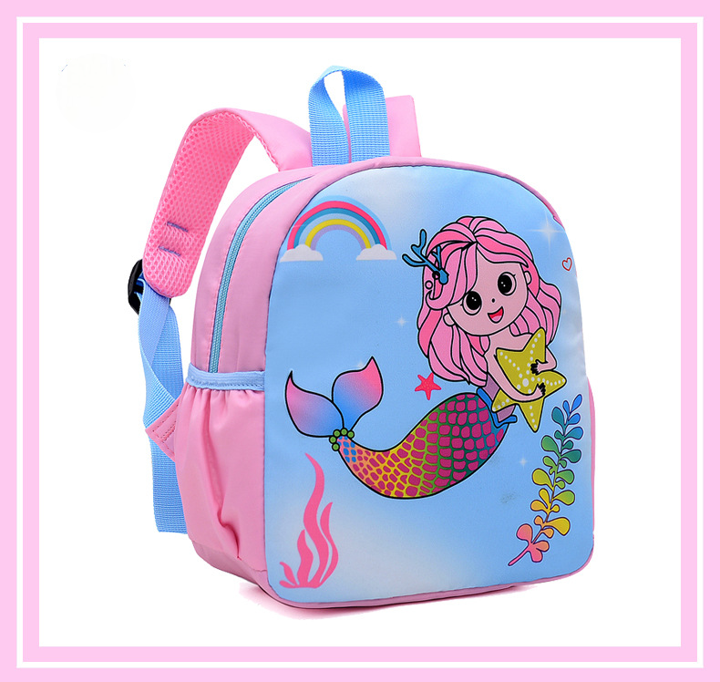 kids  Dino Mermaid School bag ( D-3 )