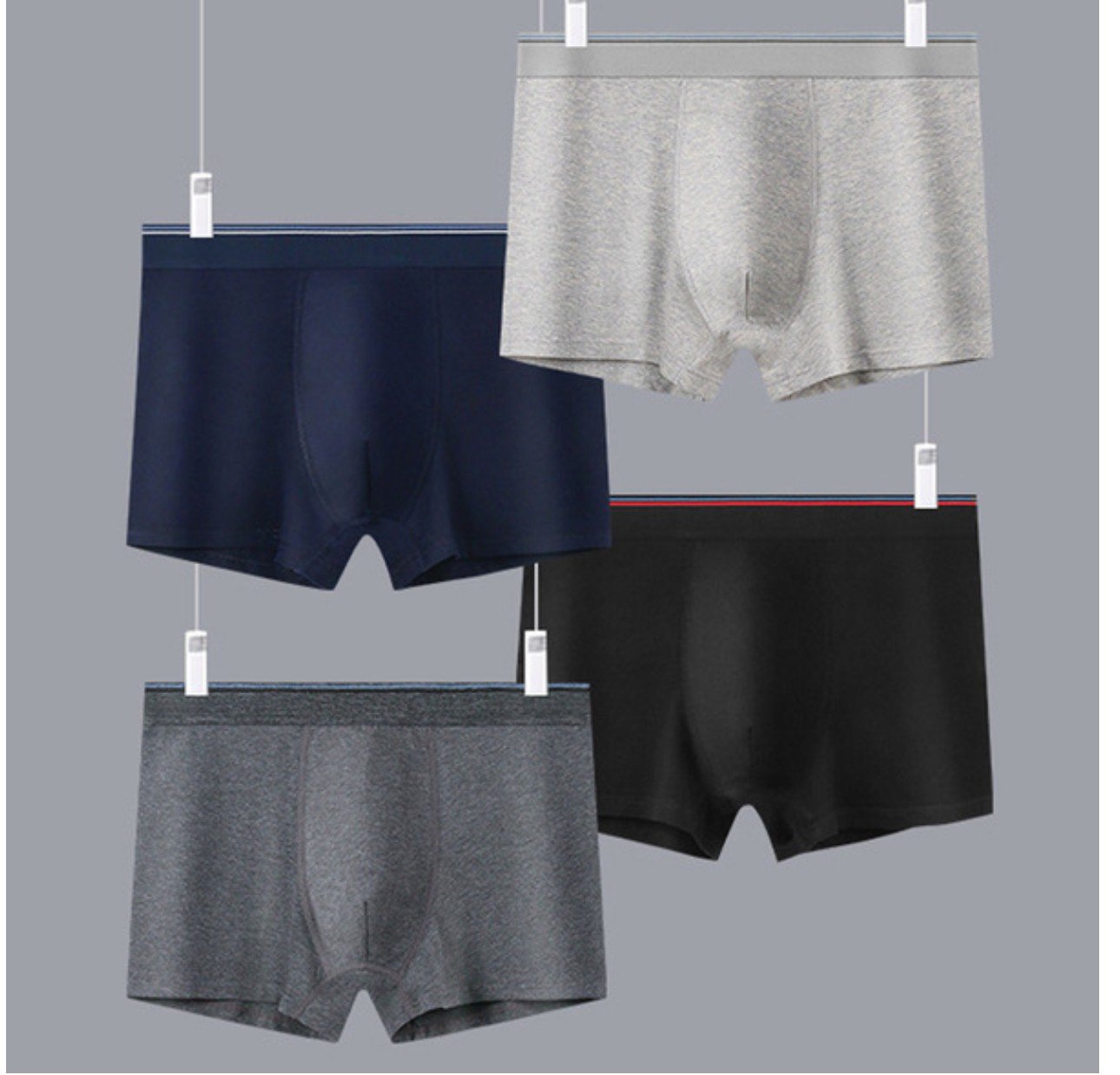 Men's Breathable Cotton Boxer