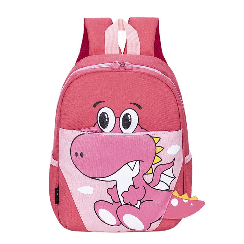 kids school  bag ( Dino Pink  )