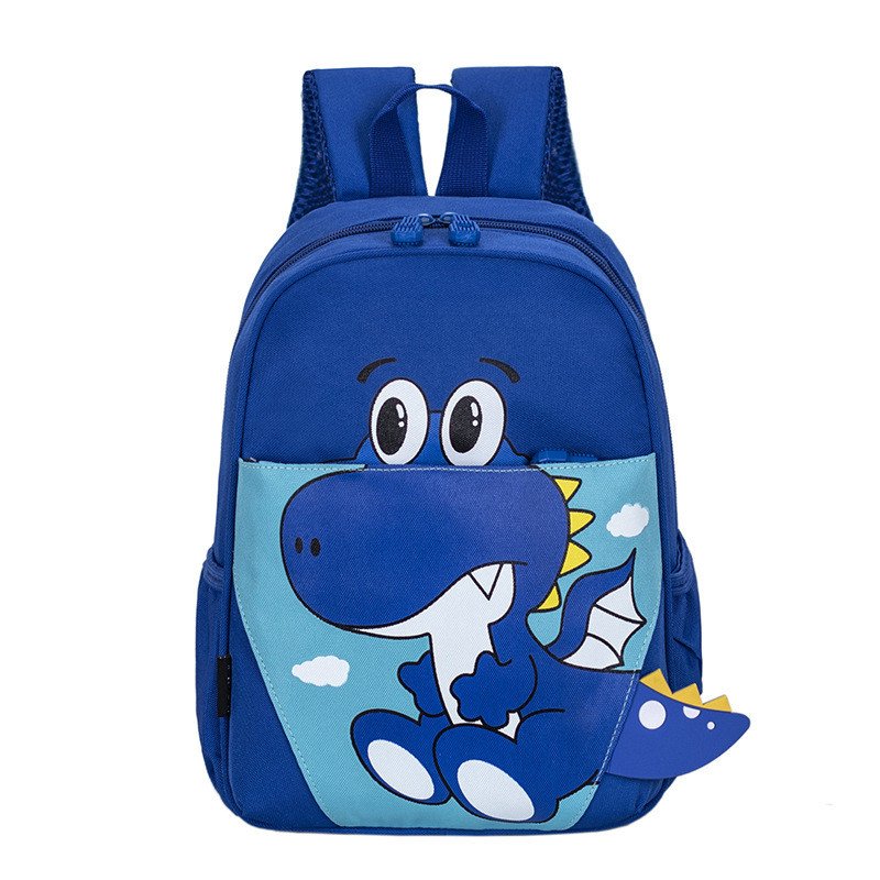 kids school  bag (Dino blue 2 )